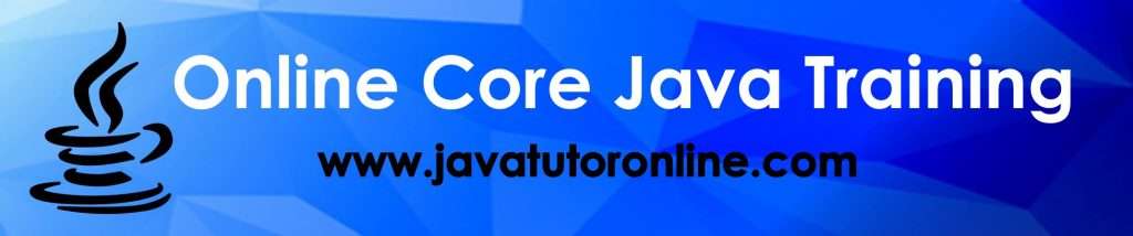 Online Core Java Training