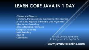 How to Learn Java in One day ? | JavaTutorOnline