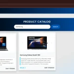 Spring Boot web services, React frontend product search.